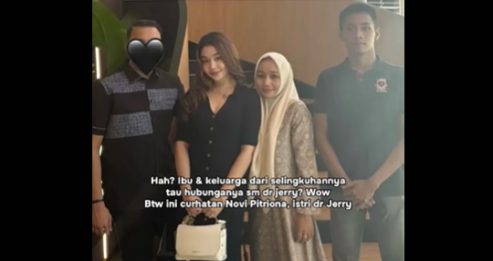 foto selingkuhan dr Jerry dan sang ibu